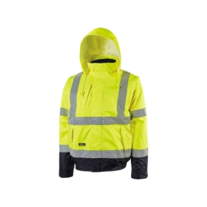 Giubbotto bomber alta visibilità Crafty Yellow Fluo U-Power taglia XL