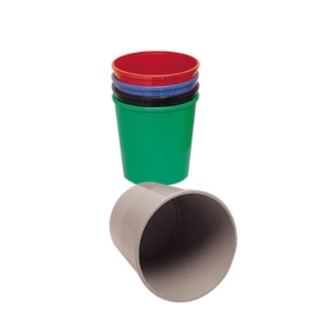 Cestino gettacarte 15 litri - 295 mm x h.325 mm Methodo Grigio X851102