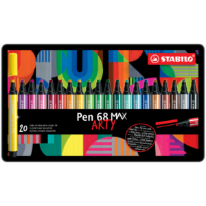 Pennarelli Stabilo Pen 68 Max punta scalpello - 768/20-31-20 (conf.20)