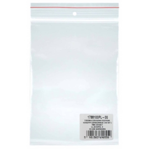 Buste con chiusura a pressione Trasparenti in LDPE Donau 21,5x30 cm - 1792800PL-00 (conf.100)