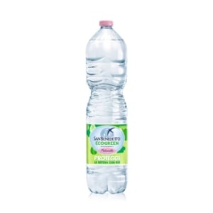 Acqua minerale 1,5 litri Ecogreen San Benedetto naturale in bottiglie - 1755 (conf.6)