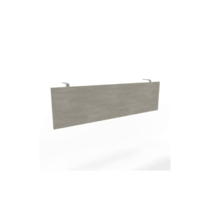 Pannello frontale in melaminico cemento 128,7xh.35,1 cm per scrivanie Practika Quadrifoglio - COFRA160-CL