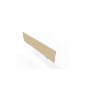 Pannello divisorio in melaminico Rovere per bench 140xh.35 cm linea Practika Quadrifoglio - CODB140-RK