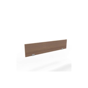 Pannello divisorio in melaminico Noce per bench 160xh.35 cm linea Practika Quadrifoglio - CODB160-NO