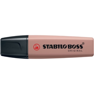Evidenziatori Stabilo Boss Nature Colors colore fava di cacao - 70/165 (conf.10)