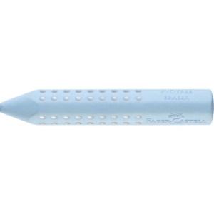 Gomme Jumbo Faber Castell Grip 2001 - colore Blu cielo - 587074 (conf.10)