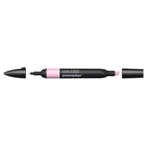 Pennarello Winsor&Newton Promarker doppia punta fine-scalpello 2,5-0,5mm - Rosa carne - 0203248