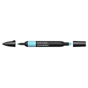 Pennarello Winsor&Newton Promarker doppia punta fine-scalpello 2,5-0,5mm - duck egg - 0203268