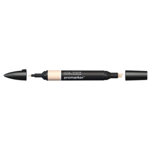 Pennarello Winsor&Newton Promarker doppia punta fine-scalpello 2,5-0,5mm - dusky pink - 0203200