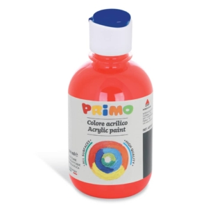 Colore acrilico Primo in bottiglia con tappo dosatore 300 ml Rosso 400TA300300