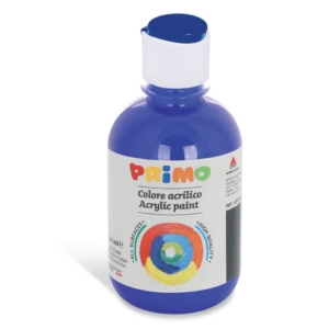 Colore acrilico Primo in bottiglia con tappo dosatore 300 ml Blu scuro 400TA300520