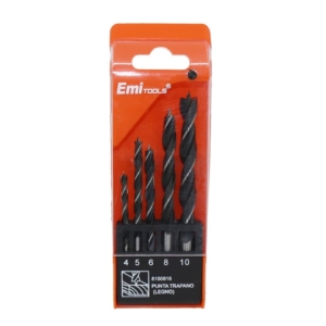 Kit punte Emi trapano per legno - 8100816 (conf.5)