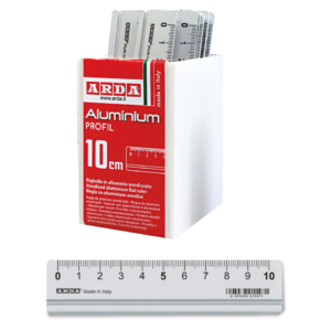 Righelli in alluminio 10 cm Arda - 17910BAR (conf.15)