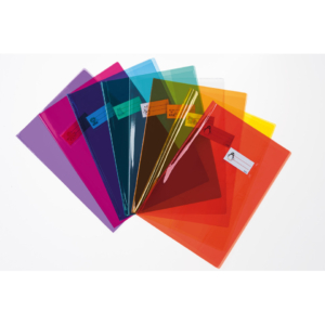 Copriquaderni Coprimaxi Favorit C28E cristallo formato A4 in PVC Trasparente spessore 140µm - 100500971