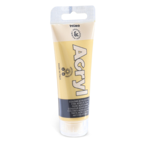 Colore acrilico Primo in tubetto in polietilene 75 ml Oro 420TA75920