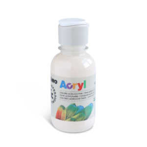 Colore acrilico Primo in bottiglia PET con tappo dosatore 125 ml beige caldo - 402TA125703