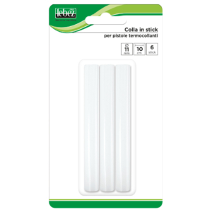Stick Colla a caldo Lebez Ø11 mm - 1082 (conf.6 pezzi)