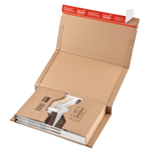 Buste rigide per spedizioni ColomPac in cartone ondulato Avana 21,7x15,5 cm - CP02002 (conf.20)