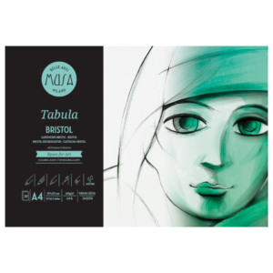 Blocco collato Belle Arti Musa Tabula Bristol - 240g/m² - A4 20 fogli - MU136294