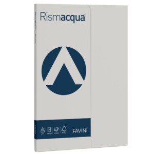 Carta colorata Favini Rismacqua colori tenui 200g/m² A4 - risma da 50 fogli ghiaccio - A69U544