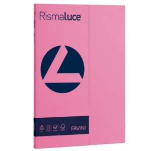 Carta colorata Favini Rismaluce colori forti 200g/m² A4 - risma da 50 fogli ciclamino - A69F544