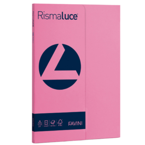 Carta colorata Favini Rismaluce colori forti 90g/m² A4 - risma da 100 fogli ciclamino