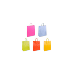 Borse shopper Florio Carta perlata colori perlati Assortiti - formato 26x12x35 cm - 73723 (conf.25)
