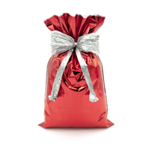 Buste regalo metallizzate Italpak - formato 15x25 cm - Rosso X007002152500 (conf.50)