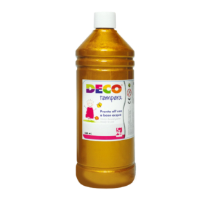 Tempera Deco Deco in flacone da 500 ml Oro PF550/40