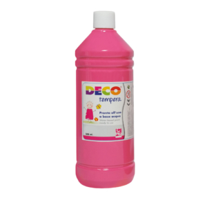 Tempera Deco Deco in flacone da 500 ml Rosa PF550/07