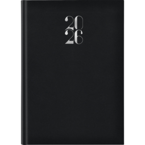 Agenda 2027 giornaliera gommato s/d sep. 17x24 cm Nero 27-350FT-C01