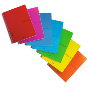 Blocchi spiralati Blasetti Colorclub formato A5 carta 70g/m² Assortiti rigatura 5 mm - 35 fogli - 6521 (conf.6)