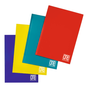Maxi quaderno cartonato One Color - A4 60g/m² - 240 facciate a righe 1R Colori Assortiti - 5964