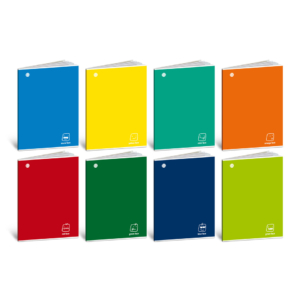 Maxi quaderno Blasetti Colorface A4 Colori Assortiti 100g/m² - quadretti 10 mm senza margine - 18+1 fogli - 5910 (conf.10)