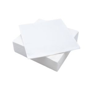 Tovaglioli monouso Le Nappage in pura ovatta di cellulosa 2 veli Bianco 30x38 cm - 3100 (conf.100)