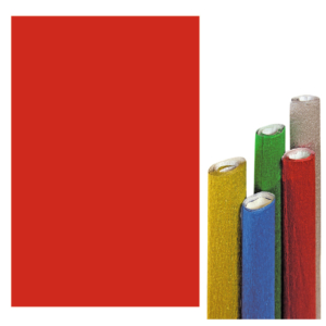 Carta crespa in rotolo CWR in alluminio Rosso 2196/3