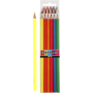 Matite colorate Colortime - Ømina 3 mm colori neon 38096 (conf.6)