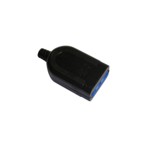Presa di rete volante nero 2P+T bipasso 10/16A MKC 492518380