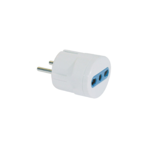 Adattatore di rete bianco spina franco/tedesco MKC 2P+T 16A 492518363