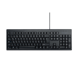 Tastiera standard con cavo KB100 EQ Kensington nero K63727IT