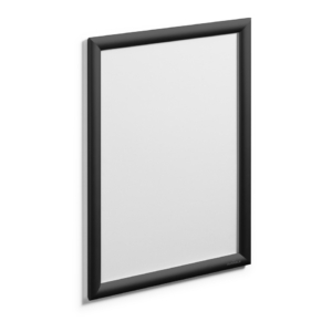 Cornice a scatto in alluminio A3 nero Durable 4797-01