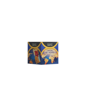 Gioco da tavolo tascabile Cranio Creations Pocket Memo Line - Capitali del Mondo età 5+ da 2 a 4 giocatori -