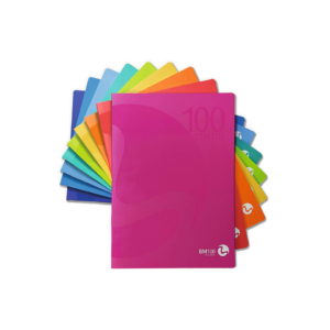 Maxi quaderni Be More Centus A4 100 g/m² rigatura Q - 18 fogli + risguardo - 9 colori assortiti - 0101035 (conf.12)