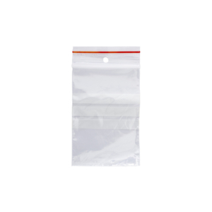 Buste traspatenti chiusura grip in LDPE 50 μm Q-Connect con banda scrivibile - contatto alimentare - 7x10 cm (conf.1000)