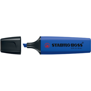 Evidenziatori Stabilo Boss Nature Colors Wildflowers Edition 2-5 mm - blu elettrico (conf.10)