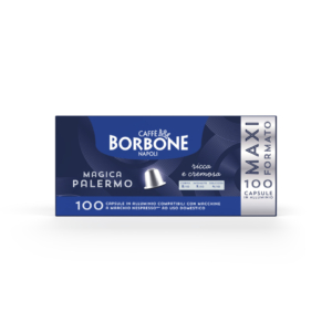 Capsule compatibili Nespresso® Caffè Borbone Magica Palermo miscela blu - REBMAGPALERMO10X10N (conf.100)
