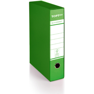 Raccoglitore protocollo con custodia TOPToo by Q-Connect dorso 5 cm - 28,5x35 cm - verde - 0201042/PM.VC