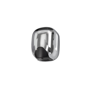 Asciugamani elettrici senza resistenza a cono d'aria Medial Zefiro 221x157x285mm alluminio cromato - 704361