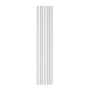 Cannucce in carta Ecolor D.0,5 cm rosso - 74034 (conf.50)