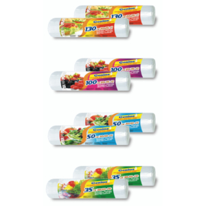 Ricarica rotolo sacchi conservazione cibi Genius Peter Pan Plast - 30x40 cm - GENFR30 (conf.50)
